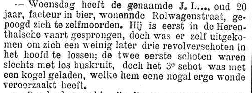 Het Nieuws Van Den Dag,  2 november 1894 Nogal erg
